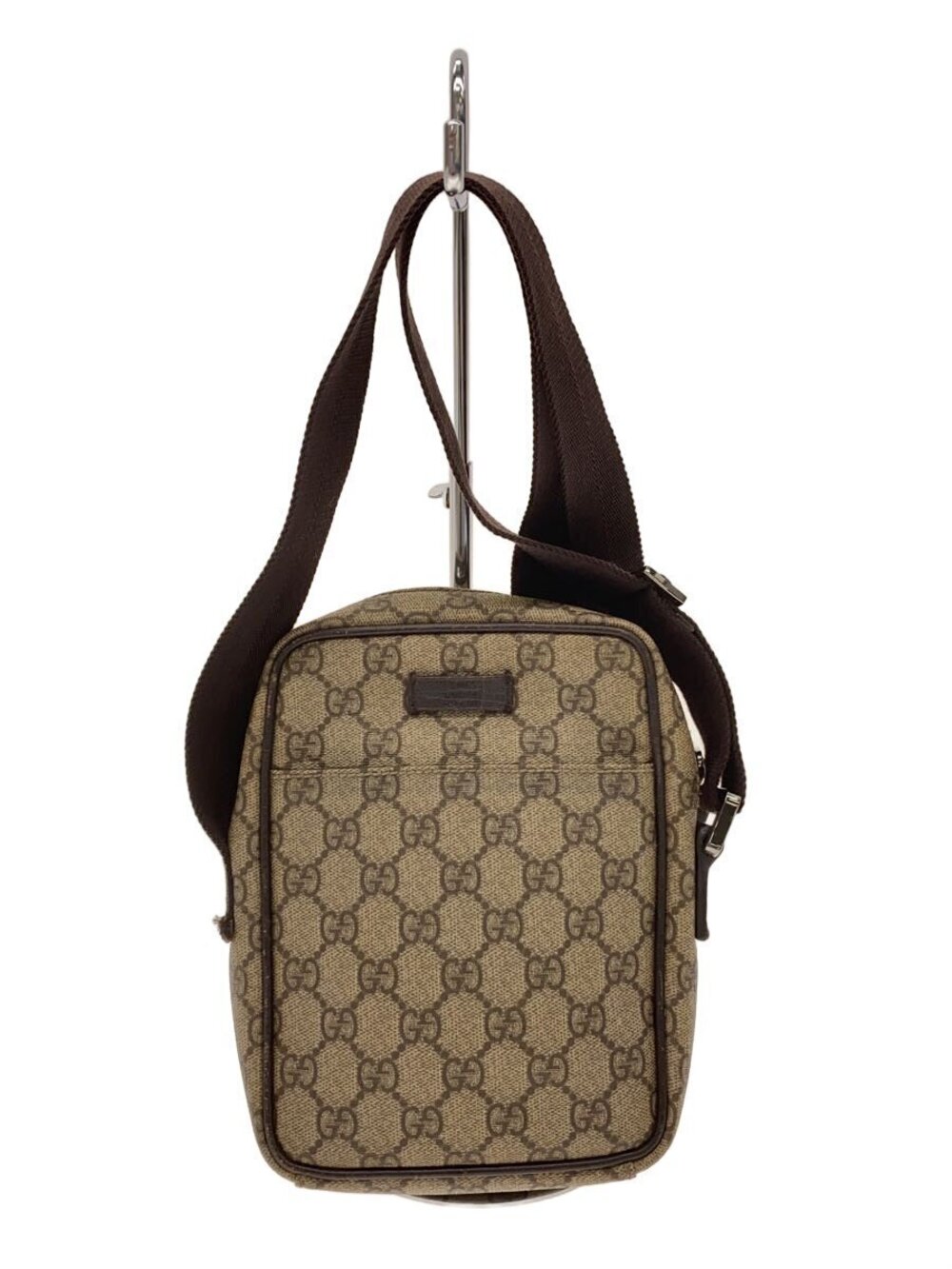 Gucci Shoulder Bag GG Supreme Brown All over
